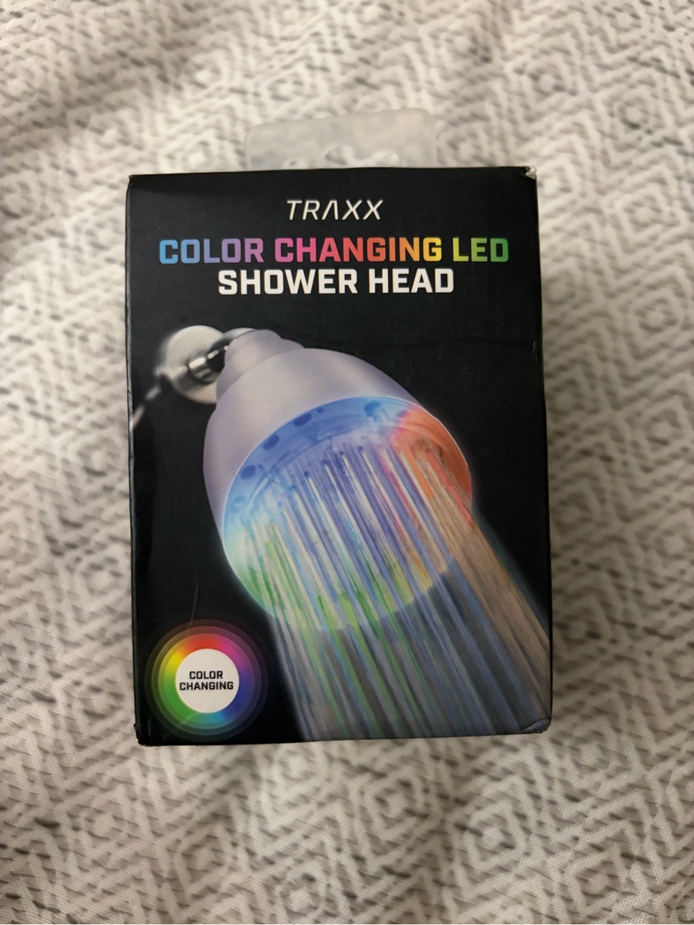 Color-Changing LED Shower Head - Multicolor Light